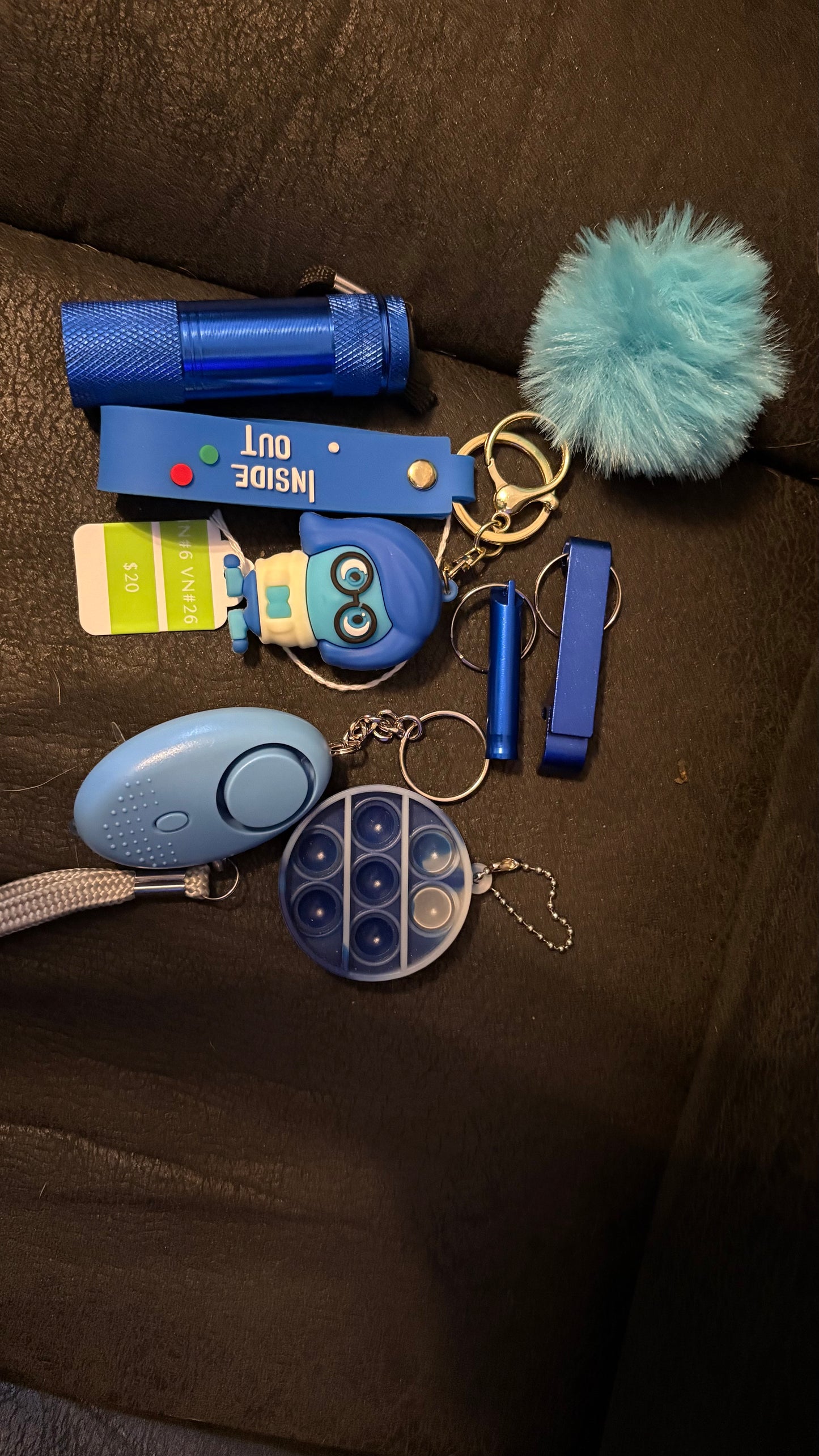 Kids keychain ( Inside out)