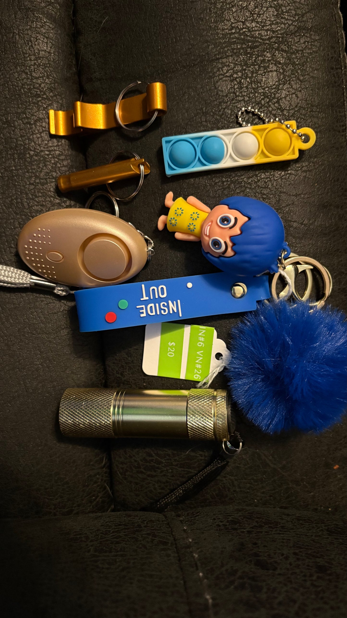 Kids keychain (Inside out)